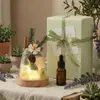 Piedra Difusora de Cristal para Aceites Esenciales Aromaterapia sin Llama Caja de Regalo Atmósfera para Dormitorio Luz Nocturna Regalo de Cumpleaños para Niñas y Mejores Amigas