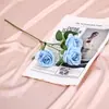 3 rosas búlgaras, flores artificiales para bodas, arreglo de piso, pared de fondo de rosas, decoración suave, arreglo floral, flores falsas