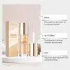 Sombra de Ojos con Purpurina Dorado Champagne JAYSUING, Pigmentada Naturalmente, Fácil de Difuminar, Suave y Conveniente para el Maquillaje Diario
