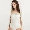 Nuevo Traje de Baño de una Pieza Estilo Francés Pura Pasión para Mujer, que Oculta el Vientre, Adelgazante, Realce para Busto Pequeño, Ropa de Baño para Vacaciones en Aguas Termales