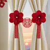 Conjunto de Decoração para Quarto de Casamento, Tiras Decorativas para Cortina de Casamento, Luxo Acessível, Pingentes de Arte Latte para Quarto Principal de Alto Padrão, Suprimentos para Casamento