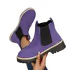 Botas Martin de ante para pareja otoño e invierno botas desierto casual retro de mujer botas de trabajo botas Chelsea cortas zapatos de caña alta para hombre