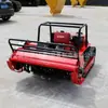 Cortacésped teledirigido tipo oruga para uso doméstico en huertos y patios, para cortar y desmalezar, diésel con cuchillas tipo trituradora