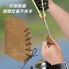 Protector de Dedos para Pesca con Dardos de Piel para Exteriores, Funda Antidesgaste para Dedos, Anticorte, Antideslizante, Protector de Dedos para Apretar la Cuerda de Pesca