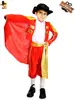 Fantasia Matador Cosplay Menino Fantasia Infantil Festa Fantasia Show Fantasia Adereço Matador Fantasia Festa