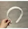 Diadema de Pelo Imitación Visón, de Borde Ancho Celebridad de Internet Otoño e Invierno Lavado de Cara Diadema de Terciopelo de Visón, Diadema para Lavado de Cara de Mujer Venta al por Mayor