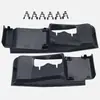 Adecuado para Ford 2020 - 2022 Panel Cubierta Protectora Decorativa para Gancho de Remolque del Parachoques Delantero Izquierdo y Derecho