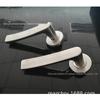 Jiangmen fabricante 304 aço inoxidável estampando maçaneta oca imitação de precisão fundição punho da porta de solda maçaneta da porta