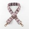 Correa de hombro para bolso de poliéster que reduce la carga, color contrastante, alargada, ajustable, accesorios para bolso, cinturón de repuesto, engrosado, ensanchado, para bolso cruzado de mujer