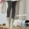 Calcetines de Coral Fleece con Encaje para Mujer, Calcetines Gruesos Cálidos de Invierno, Calcetines Dulces de Media Pantorrilla con Lazo, Calcetines para Dormir que No Sueltan Pelusa