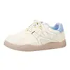 Zapatos de Entrenamiento Alemanes de Caña Baja, Nuevo Modelo, Bloques de Color Amarillo Crema, Zapatos Casuales Versátiles de Moda Primavera, Lindos Zapatos para Estudiantes Mujeres