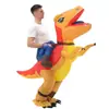 Disfraz inflable de dinosaurio personalizable traje de tiburón alienígena Halloween disfraz divertido para actuación decoración de fiesta