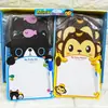Quadro Branco Infantil com Formato de Animal para Crianças, Quadro de Mensagens para Escrever e Rabiscar, Quadro de Desenho Cartoon para Currículo com Caneta para Quadro Branco