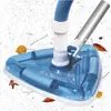 Equipo de tratamiento de agua para piscinas cabezal de succión triangular transparente para piscina cabezal de succión para limpieza de piscinas con cabezal de succión de cepillo