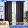 Temu Xiyin Fabricante Jacquard Preto Seda Cortinas Blackout Comércio Exterior Cortinas Prontas