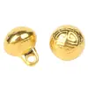Botão de Cheongsam de Metal Botão de Bronze Sólido Vintage Botão Dourado Prateado Estilo Nacional Traje Tang Hanfu Botão Decorativo de Alta Qualidade