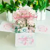 Explosiones transfronterizas Día de San Valentín caja tridimensional escrita a mano (puede agregar iluminación musical) Tallado de papel 3D regalos creativos para vacaciones