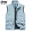 2026 Primavera Verano Chaleco Nuevo Casual de Moda para Hombre Chaqueta de Moda para Exteriores Chaleco de Secado Rápido Deportivo de Primavera