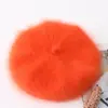 2025 Nuevo Boino de Terciopelo de Visón de Pelo Largo para Mujer Otoño e Invierno Lindo y Dulce Más Fácil de Combinar Sombrero Octogonal Sombrero de Pintor Tejido