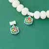 Nuevo Colgante Despertar León Chino Estilo Plata de Ley S925 Material de Accesorios de Plata para Pulsera de Cristal Wenwan DIY