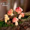 Micropaisaje de musgo, simulación creativa, bosque, seta, bonsái, jardinería, bricolaje, accesorios de paisajismo, pequeños adornos
