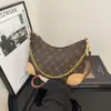 Bolso de Mujer de Alta Gama 2025 Nueva Moda Viajero Retro Estampado Bolso de Hombro Casual Cruzado Bolso Silla de Montar de Alta Gama
