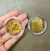 Pegatinas de Teléfono de Oro Puro Pegatinas de Teléfono de Oro de 2 mg Regalos Culturales y Creativos para Transmisiones en Vivo Pequeños Regalos para Tiendas Físicas Fuente Mayorista