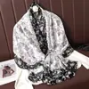 Lenço de seda brilhante elegante da moda feminino fino macio lenço de seda artificial tamanho grande xale de proteção solar TikTok entrega ao vivo