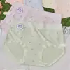 41,5-67,5kg Peças de Viscose 10A Virilha Antibacteriana Estilo Doce Simples Calcinhas Femininas Japonesas de Cintura Média