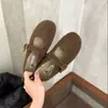 Zapatos Mary Jane estilo hada con una sola correa, nueva colección otoño/invierno 2026, adecuados para usar en exteriores, con forro de felpa y suela plana