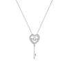 Colar Chave do Amor Inteligente Seiko Transfronteiriço Feminino Moda Luxo Leve Versátil Temperamento Sofisticado Personalizado Corrente para Clavícula