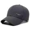 Gorra de algodón para otoño e invierno para hombres de mediana edad y mayores, forrada de polar, cálida, gorra de pico de pato, a prueba de frío para exteriores, gorra de béisbol engrosada para papás y abuelos