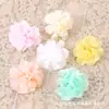 Cabezas de Flores de Lila Artificiales para Accesorios de Cabello, Decoración de Bodas y Hogar, Recuerdos de Boda, Flores Decorativas, Flores Artificiales DIY de Tela de Seda