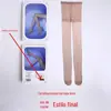 Meias descartáveis de rasgar com a mão ultrafinas tipo pele jk pretas para mulheres verão arquivo aberto artefato de perna leve artigos sexuais para adultos atacado