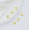 Acessórios DIY Banhado a Ouro Real Cor Coração de Pêssego Gotas d'Água Estrela de Cinco Pontas Pulseira Colar Corrente de Extensão Pingente