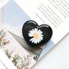 Ins Han Feng - Soporte telescópico para teléfono móvil con forma de corazón, adhesivo trasero con hebilla de anillo, para escritorio, con pegamento y caída de gotas