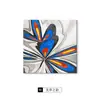 O Charme do Caos: Pintura Decorativa de Linhas Abstratas para Sala de Estar Italiana, Arte de Parede de Cabeceira de Luxo para Hotel Moderno, Pintura de Hall de Entrada