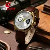 2026 Nuevo Modelo de Comercio Exterior Esfera Grande Simple y Elegante Correa de Cuero Reloj de Cuarzo Transfronterizo Aliexpress Reloj Luminoso