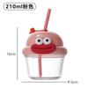 Vaso de Vidrio al por Mayor para Niños, Vaso Mini Ton-Ton con Popote, Vaso Gordo de Aspecto Elegante, Práctico para Café