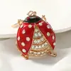 Llavero Popular Creativo de Mariquita de Siete Estrellas Transfronterizo Colgante de Teléfono de Aleación para Parejas Llavero de Accesorio para Bolso Coche