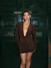 Vestido de tirantes con espalda descubierta de moda transfronterizo para mujer, estilo nuevo de verano con cuello en V, sin mangas, línea A