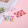 Mini Pegatinas de Diamantes de Colores Accesorios Pegatinas de Diamantes DIY Transfronterizas Pegatinas de Diamantes Acrílicas Pegatinas de Gemas de Estrella Corazón
