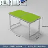 Mesa e Cadeiras de Camping, Mesa de Piquenique, Mesa para Churrasco, Mesa de Feira Simples com Altura Ajustável, Mesa Dobrável Retangular Portátil para Exterior