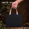 Borda de Caixa Bolsa de Chá Chá Verde Longjing Chá Preto Chá de Pedra Sacola de Papel Espessada Dahongpao Embalagem de Ponto Bolsa de Presente