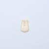 Pintura acrílica brillante aceite lindo dientes de conejo hecho a mano DIY material de accesorios pasador para el pelo cuerda para la cabeza carcasa de teléfono móvil parche