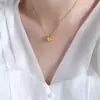 Colar com Pingente de Porquinho Voador Fofo Rainha Mãe Ocidental Fada Corrente Elegante para Clavícula Personalizada Celebridade da Internet Joias Mais Vendidas Atacado