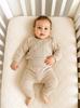 Conjunto de Duas Peças para Bebê, Classe A, Cintura Alta com Proteção para a Barriga, Primavera e Outono, Roupa de Outono para Bebê e Conjunto de Calça Longa, Roupas de Casa para Crianças