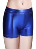 Leggings de Verano de Moda Transfronterizos para Niños con Acabado de Lámina Dorada, Pantalones Cortos tipo Boxer Antiexposición para Actuación en Escenario, Pantalones Populares de Venta Caliente
