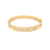 Novo Bracelete de Cobre com Zircônia de Alto Padrão, Venda Quente Transfronteiriça, Acessório Versátil e Único, Estilo Europeu e Americano de Nicho