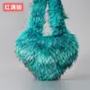 Liquidação: Bolsa Tote de Algodão com Enchimento de Penas Grande Capacidade Outono/Inverno Bolsa Nuvem Bolha Bolsa de Pelúcia Bolsa Transversal de Ombro Feminina